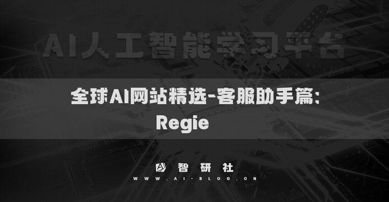 全球AI网站精选-客服助手篇：Regie​​​