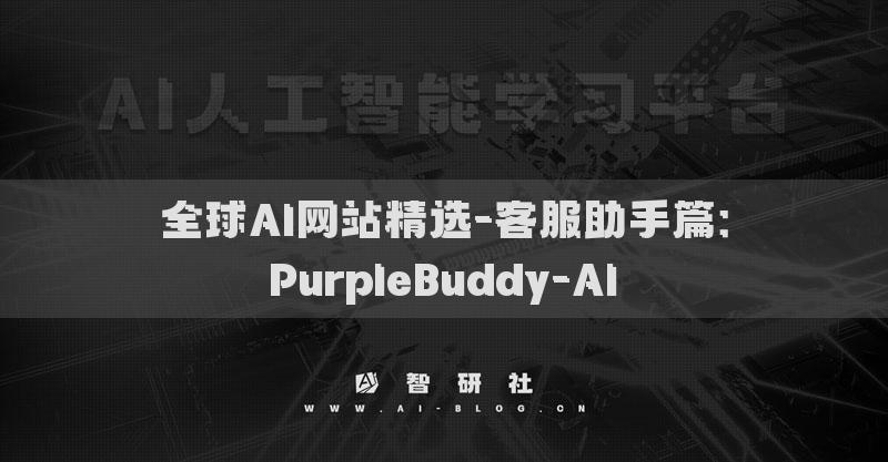 全球AI网站精选-客服助手篇：PurpleBuddy-AI​