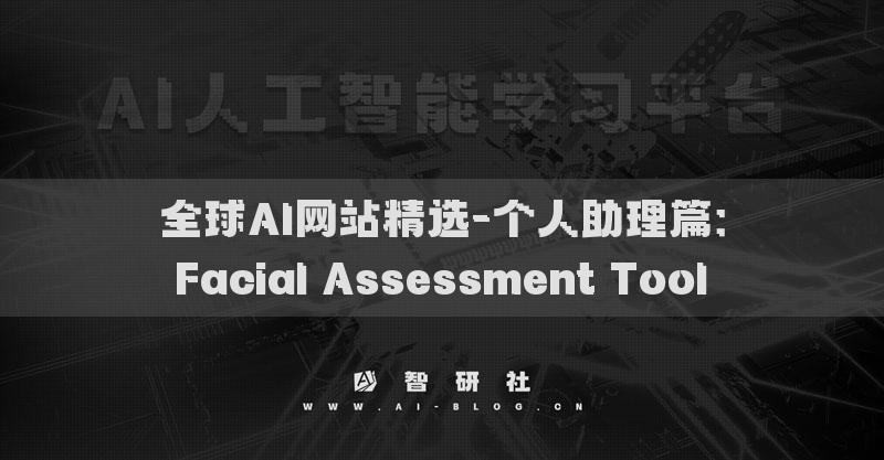 全球AI网站精选-个人助理篇：Facial Assessment Tool​