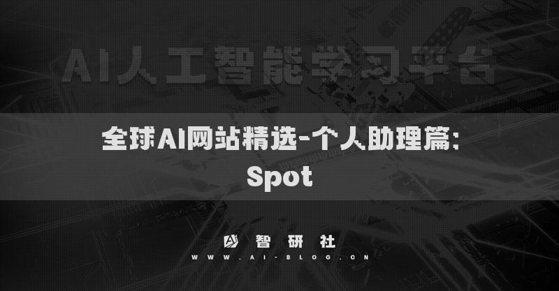 全球AI网站精选-个人助理篇：Spot​