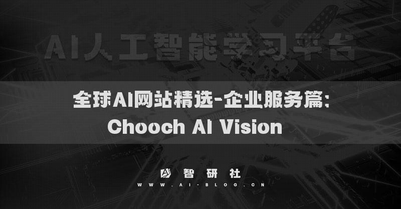 全球AI网站精选-企业服务篇：Chooch AI Vision​​
