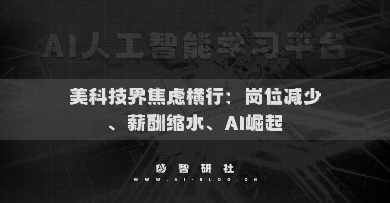 美科技界焦虑横行：岗位减少、薪酬缩水、AI崛起