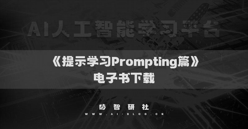 《提示学习Prompting篇》电子书下载